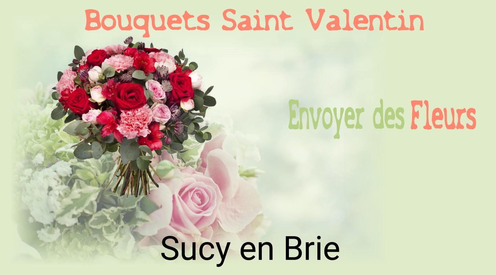 Roses de Saint-Valentin livrées à Sucy-en-Brie